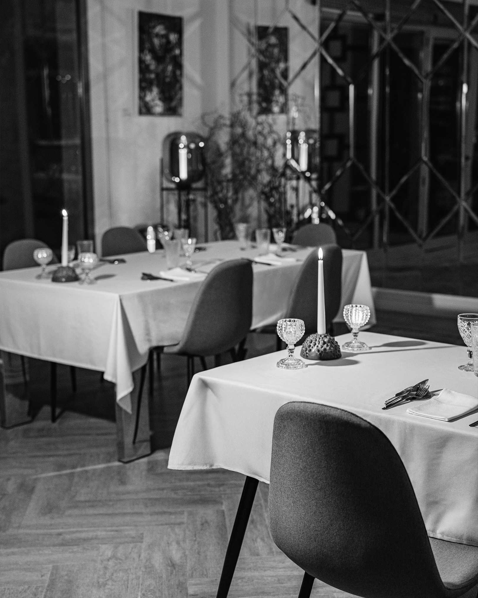 The room is set. What arrives at the table depends on the morning.